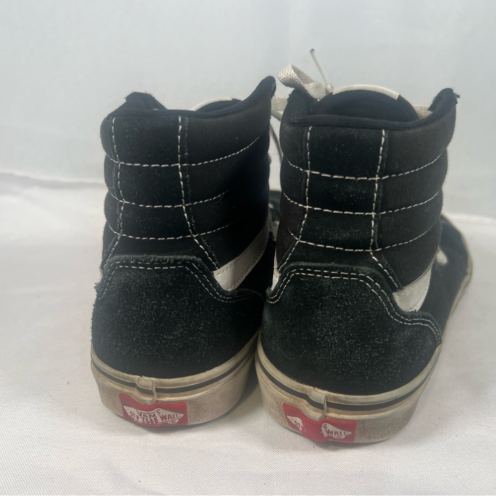 Vans Black High Top Skate Shoes Men’s Size 8 721356 - Picture 3 of 6